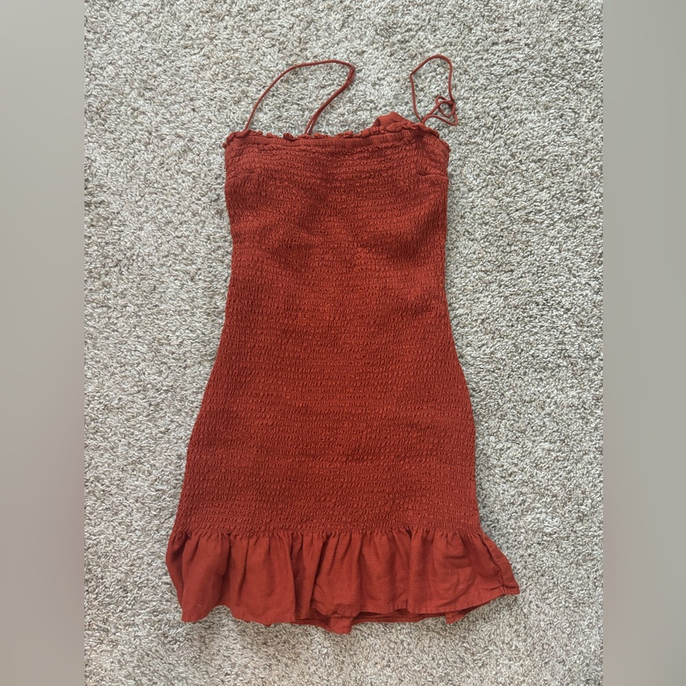 Abercrombie Dress - size Small - Burnt Orange color